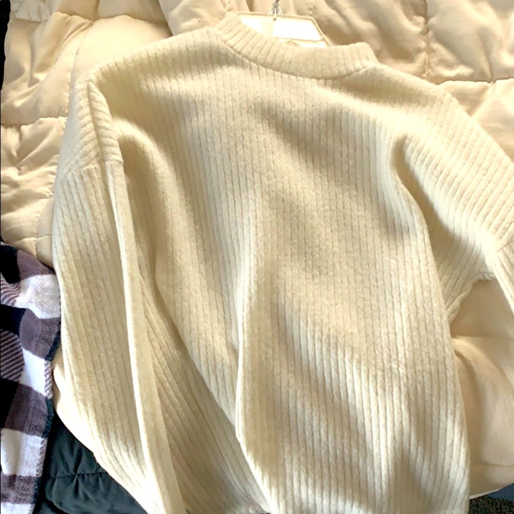 White turtleneck